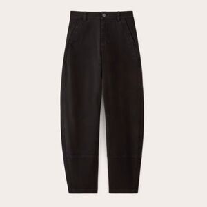 Everlane The Utility Barrel Pant in Black Size 12